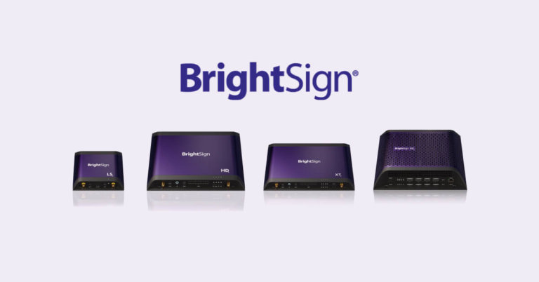 The Best BrightSign Media Players for Digital Signage - Yodeck