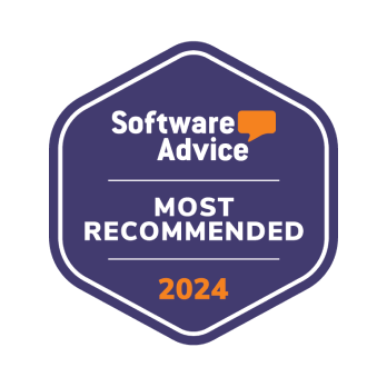 Yodeck voted as most recommended at software advice 2024