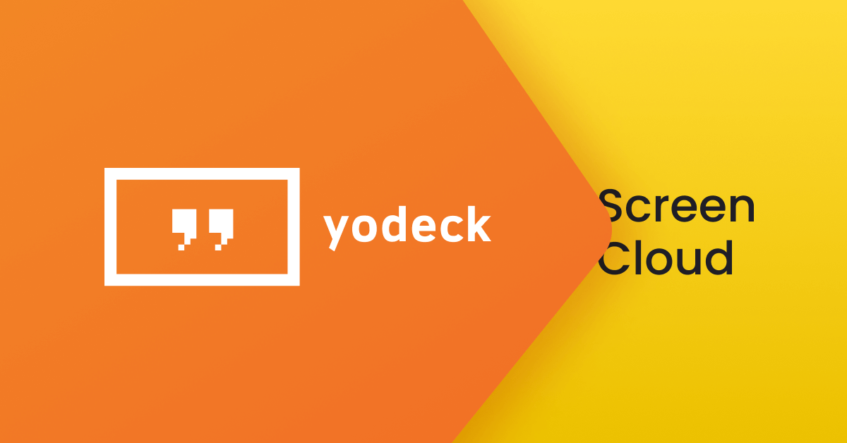 Yodeck vs ScreenCloud: How Yodeck offers an affordable yet intelligent solution compared to ScreenCloud