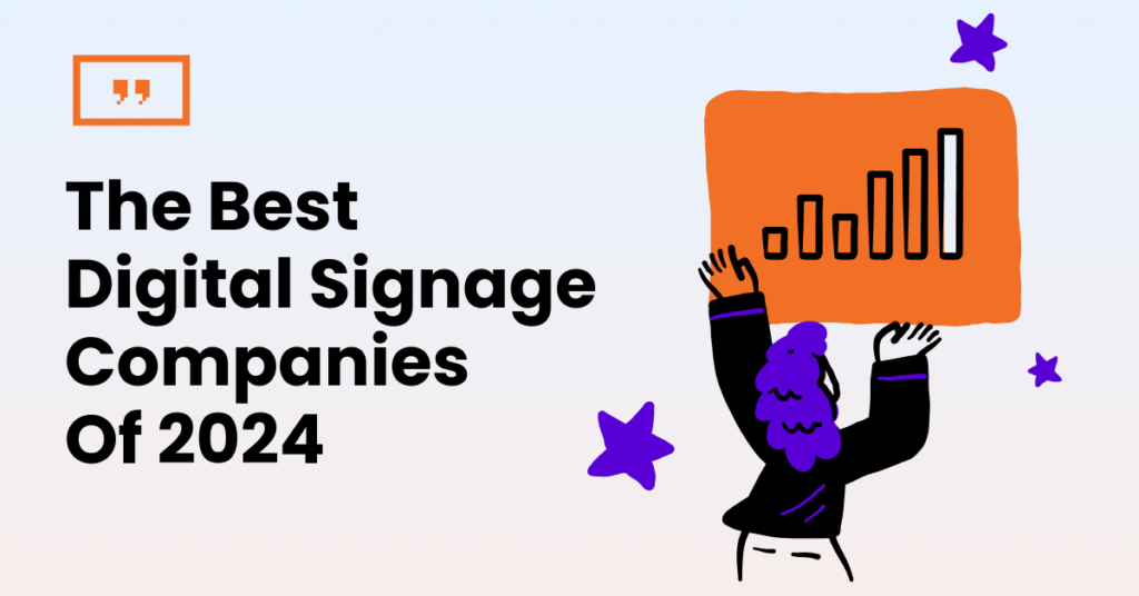 The best digital signage companies of 2024