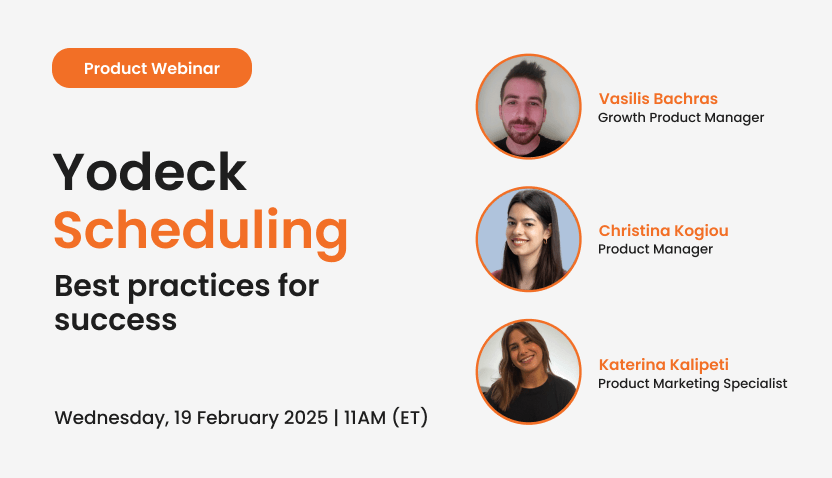 Yodeck Scheduling: Best practices for success